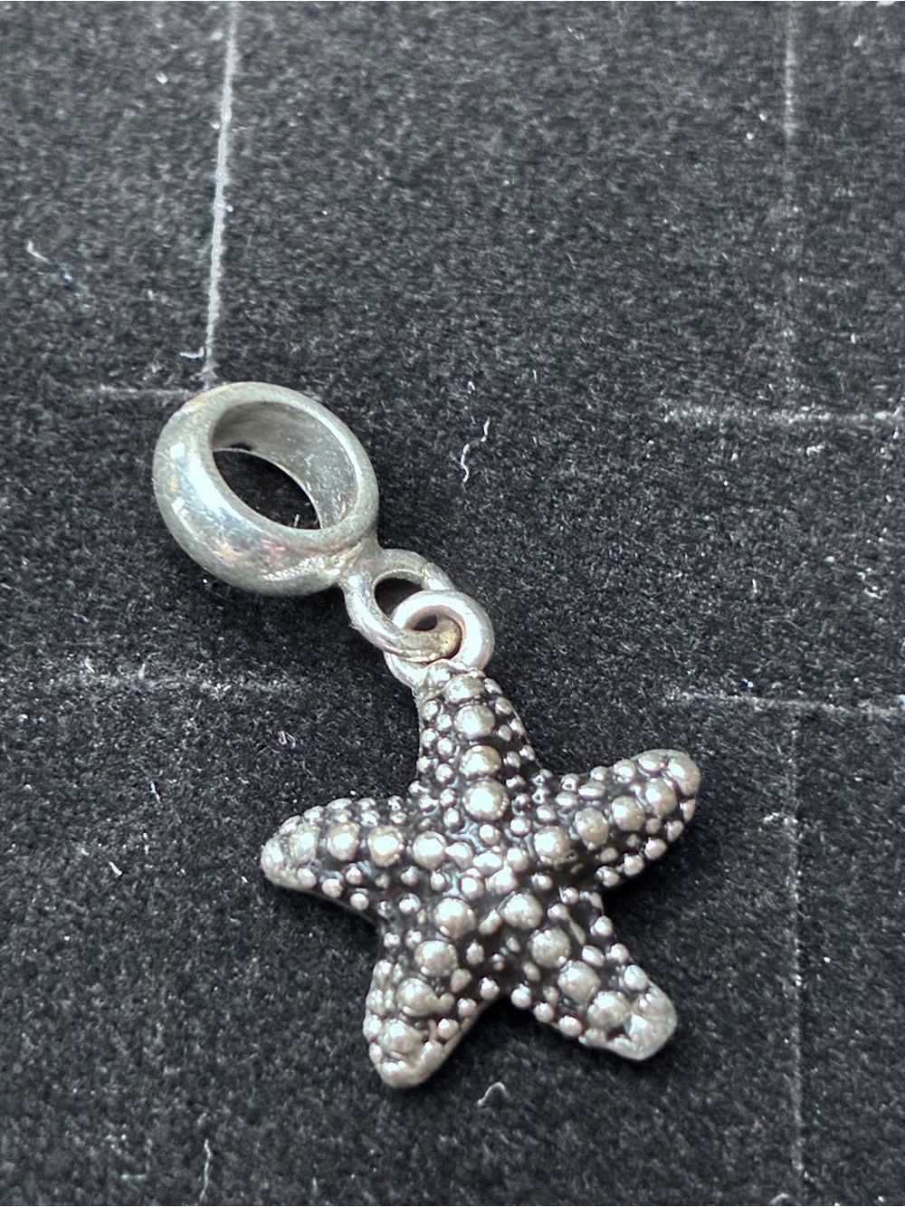 Silpada Vintage Silver Starfish Dangle Charm for Women's Jewelry